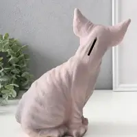 Копилка для денег &laquo;Котенок Сфинкс&raquo;, гипс, 21&times;10&times;21 см