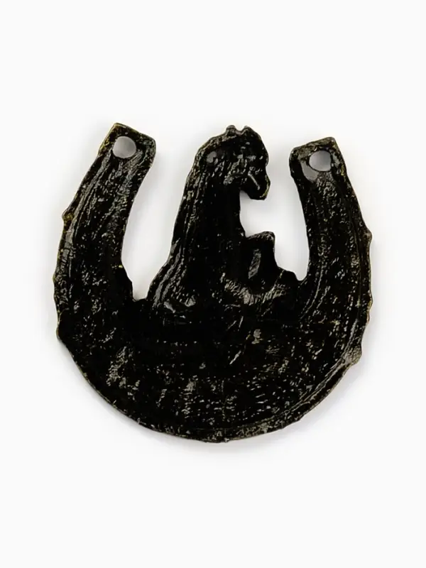 Подкова "Новогодняя", 3.5 см, микс 4 шт.