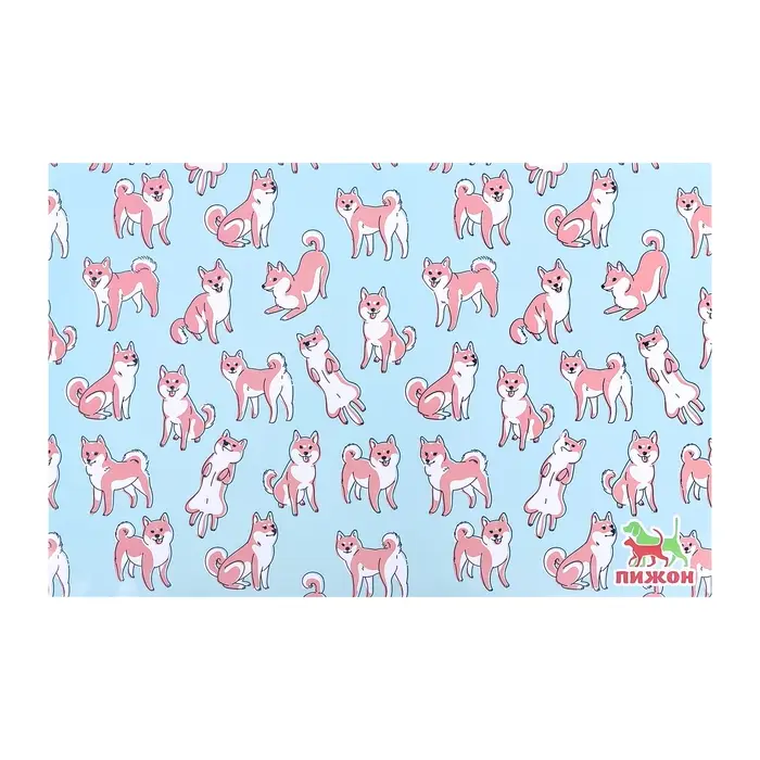 Коврик под миску  Коврик под миску "Пижон" 43 х 28 см "Довольный пёс"