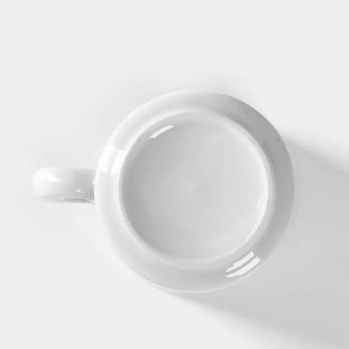 Кружка Добрушский завод &laquo;Непоседа&raquo;, 200 мл, фарфор, белая