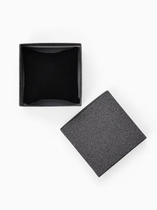 Набор коробочек подарочных 6 шт. под браслет/часы &laquo;Блеск&raquo;, 9&times;9, цвет чёрный (7892894)