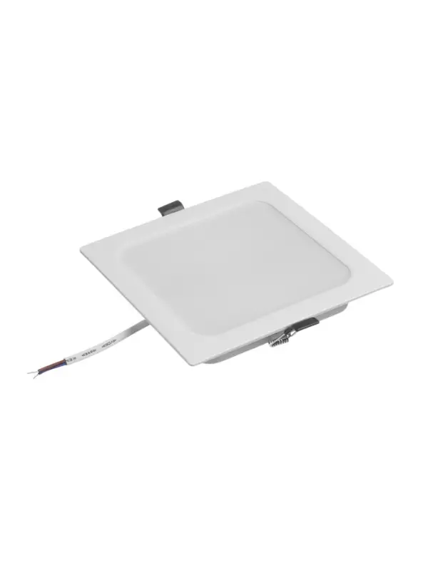 Светильник встраиваемый &laquo;Даунлайт&raquo;, светодиодный, 12 Вт, 6500K, 1140 Лм, 220 В, 150&times;27 мм, квадратный, белый