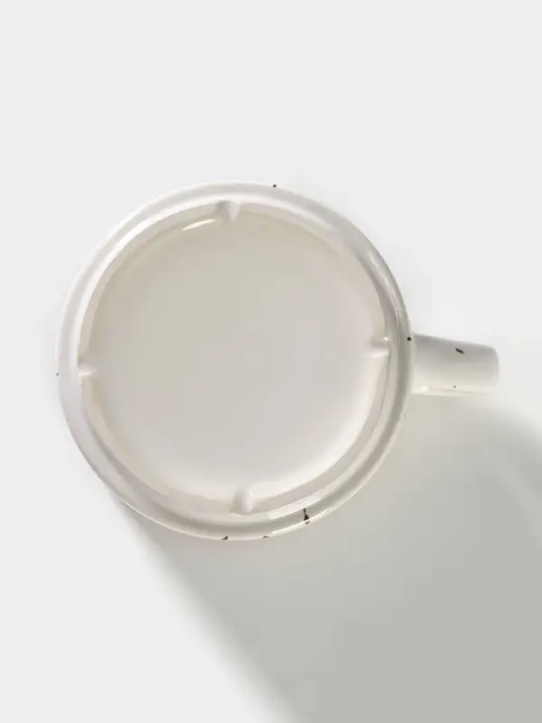 Чашка чайная Хорекс Punto bianca, 350 мл, фарфор, белая