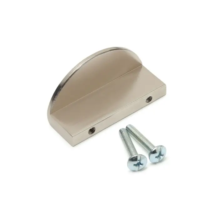 Ручка-скоба CAPPIO H001SS полукруглая, алюминий, L=50 мм, м/о 32 мм, цвет сатиновый никель