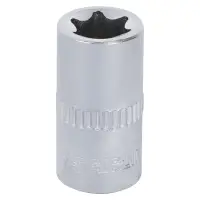 Головка торцевая 1/4"DR TORX E10, L=25мм