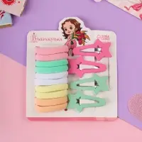 Набор для волос «Аделия», 10 резинок 3 см, 4 невидимки 3.5 см, звезда колор, МИКС