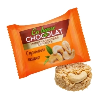 Конфеты шоколадные Co barre de Chocolat мультиз.с бел.конд.гл,цел.кеш.,200г