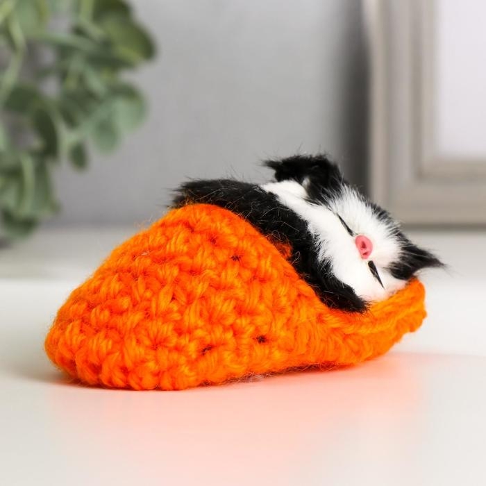 Пушистик кот в тапочке, МИКС Пушистик кот в тапочке, МИКС