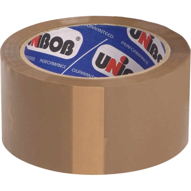 Клейкая лента одностор. упаковоч. UNIBOB 700 50мм х 66м 47мкм коричневая