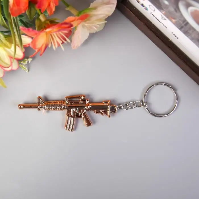 Брелок пластик под металл Брелок пластик под металл "Автомат" 2,5х7 см