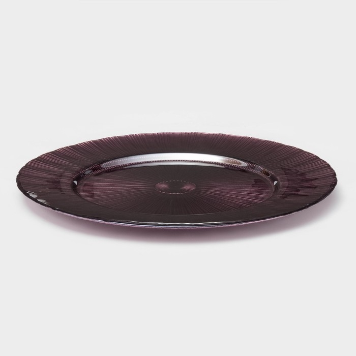 Тарелка - блюдо подстановочное «Чарм», d=33 см, цвет хамелеон Тарелка - блюдо подстановочное «Чарм», d=33 см, цвет хамелеон