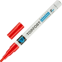 Маркер лаковый Topfort Industrial 2 мм красный