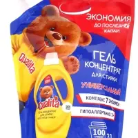 Жидкое средство для стирки Qualita, гель, универсальное, 3 л