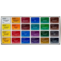 Краски акварельные Сонет 24цв кюветы 3541139