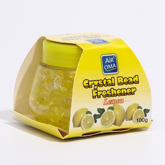 Арома-поглотитель запаха, гелевый, с ароматом лимона, 100 г Арома-поглотитель запаха, гелевый, с ароматом лимона, 100 г