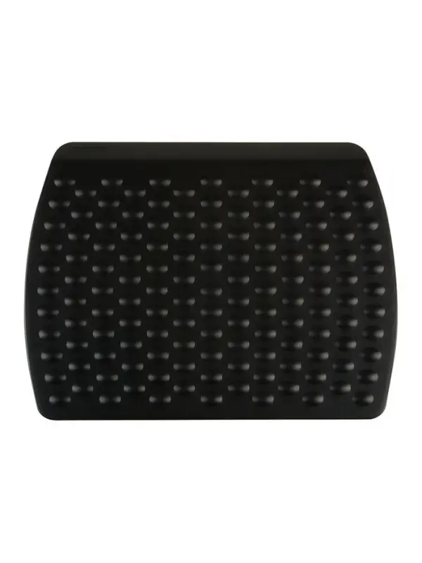 Подставка для ног, Стамм, 34.3&times;10.5&times;44.7 см, рельефная поверхность, черная