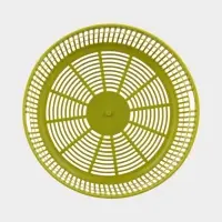 Центрифуга для сушки зелени Доляна Fresh cook, 3.7 л, пластик, белая, зелёная