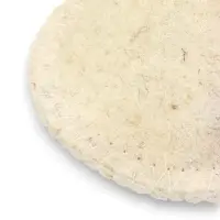 Тапочки банные, шерсть 100%, белые