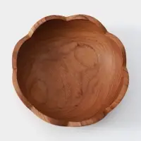 Тарелка, 17&times;17&times;5 см, тиковое дерево