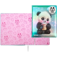 Дневник школьный 1-11 класс, deVENTE.Yummy Panda, искуственная кожа, поролон