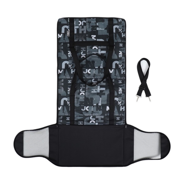 Сумка - переноска для животных  Сумка - переноска для животных "Принт", размер M, 43 х 27 х 30 см буквы