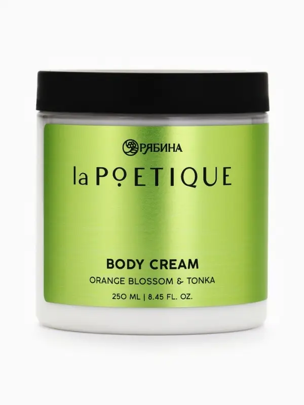 Крем для тела парфюмированный, аромат &laquo;Цветы апельсина и бобы тонка&raquo;, 250 мл, laPOETIQUE