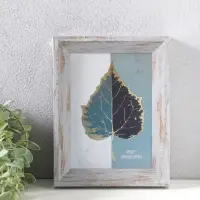 Фоторамка пластик 13х18 см "Прованс" серо-голубой 21,7х16,8х3 см