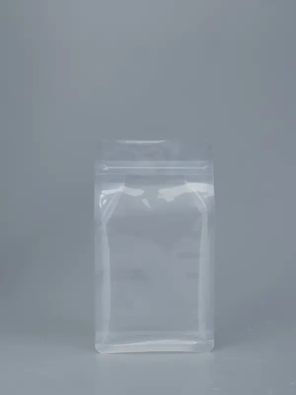 Пакет Zip-lock ПП, с плоским дном, прозрачный, 12&times;22 см