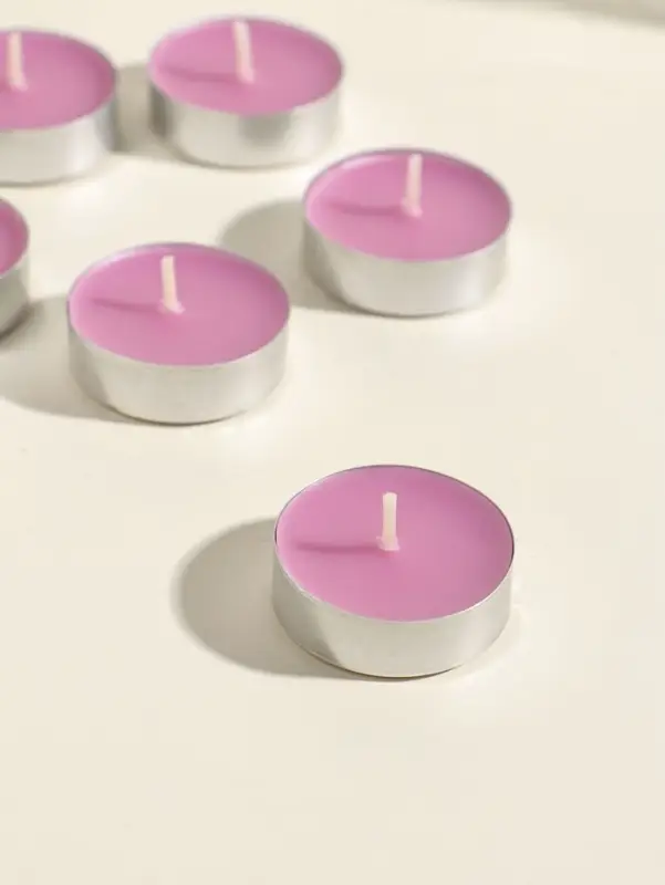 Набор свечей ароматических чайных &laquo;Сирень&raquo;, 6 шт.