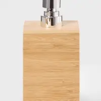 Набор аксессуаров для ванной SAVANNA BAMBOO, дозатор, стакан, мыльница