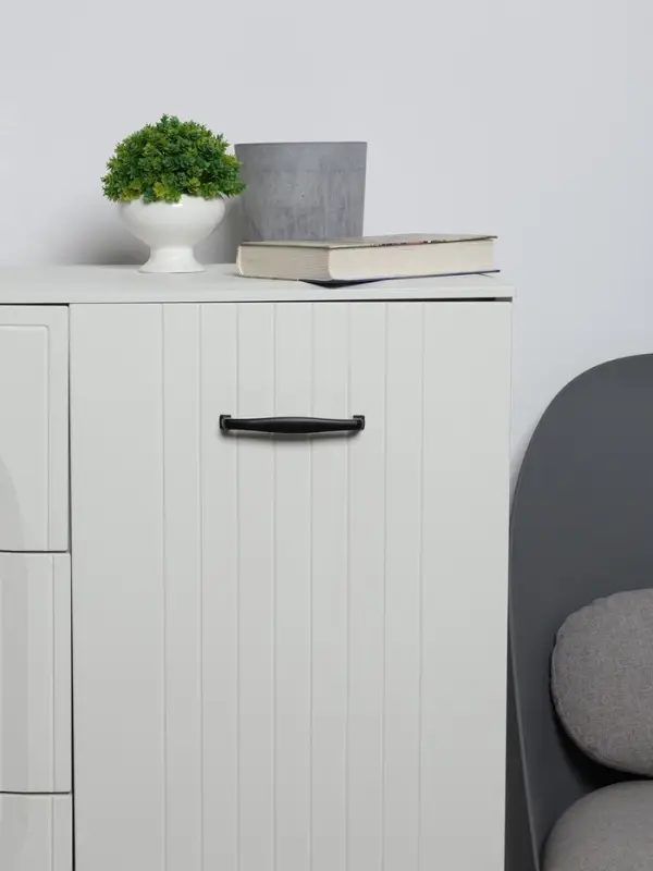 Ручка-скоба CAPPIO RSC006, м/о 128 мм, цвет черный