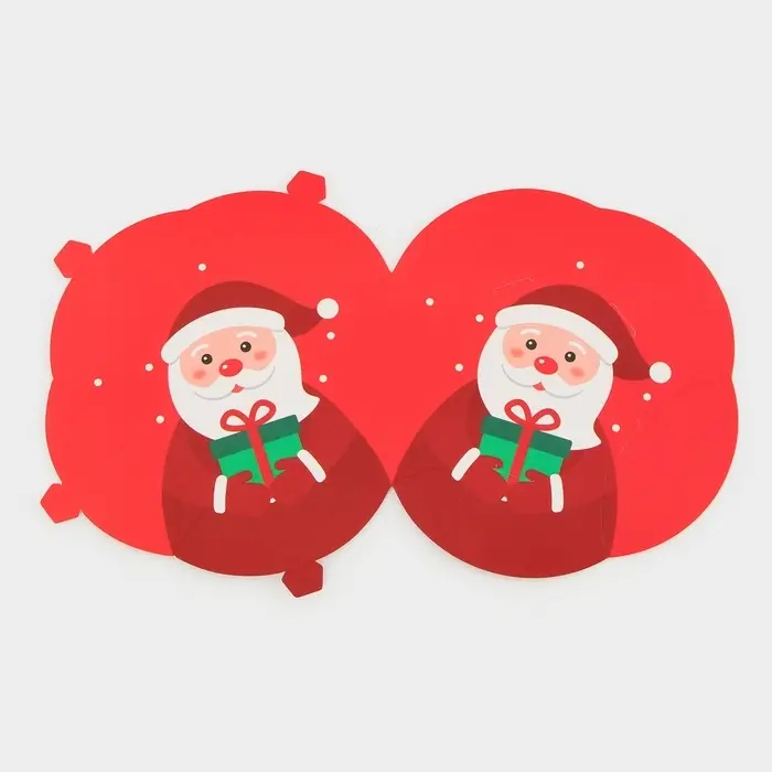 Подарочная коробка игрушка на ёлку складная «Звезда подарок» 7×5.5×2 см Подарочная коробка игрушка на ёлку складная «Звезда подарок» 7×5.5×2 см