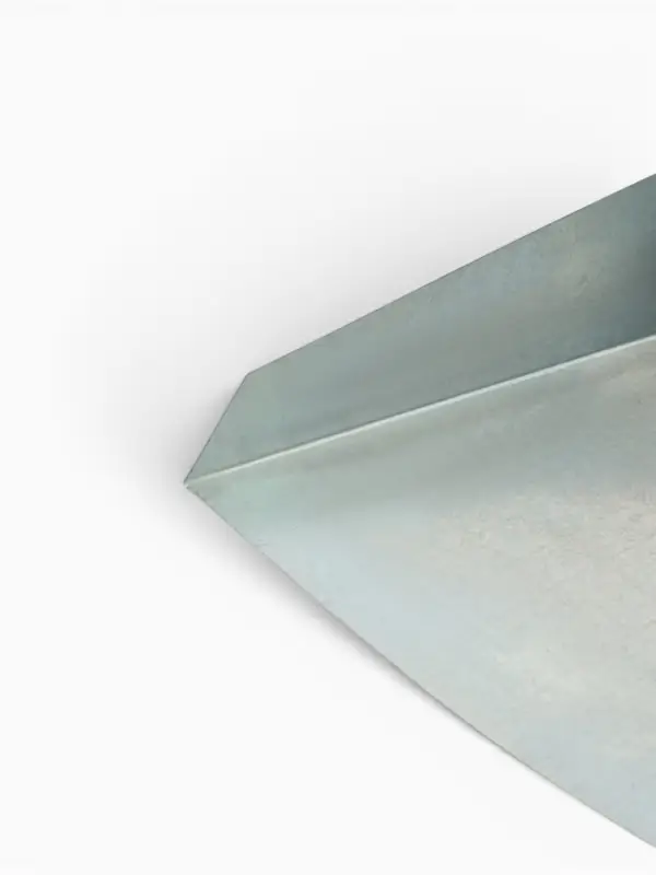 Совок для мусора 295&times;225 мм, ручка 85 см, оцинковка 0.5 мм