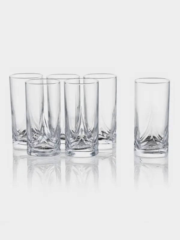 Набор стаканов Paşabah&ccedil;e Triumph, 300 мл, 6 шт., стекло, прозрачный