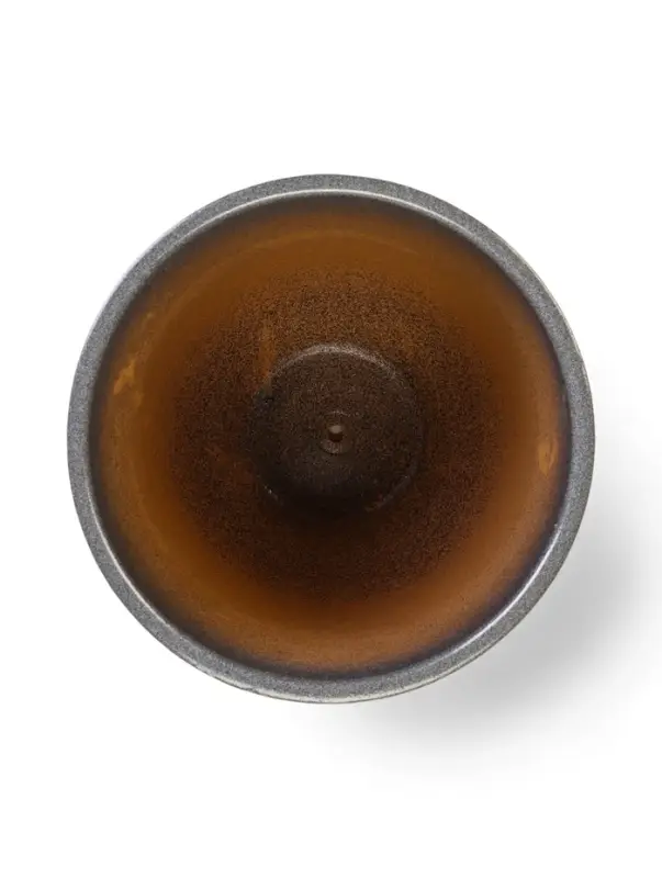 Горшок цветочный с поддоном 5 л, керамика  Горшок цветочный с поддоном 5 л, керамика "Шагрень" (М)