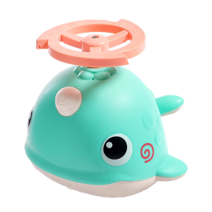 Фонтанчик для купания в ванной «Китёнок», лейка, 3 сменных насадки Фонтанчик для купания в ванной «Китёнок», лейка, 3 сменных насадки