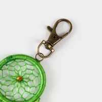 Брелок ловец снов, 17 см, зелёный Брелок ловец снов, 17 см, зелёный