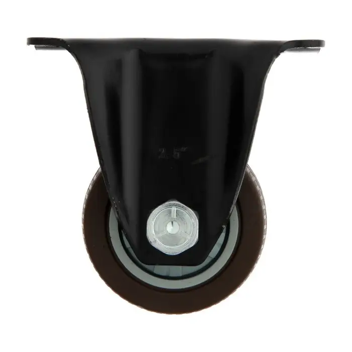 Колесо мебельное CAPPIO, d=62 мм, покрытие TPR