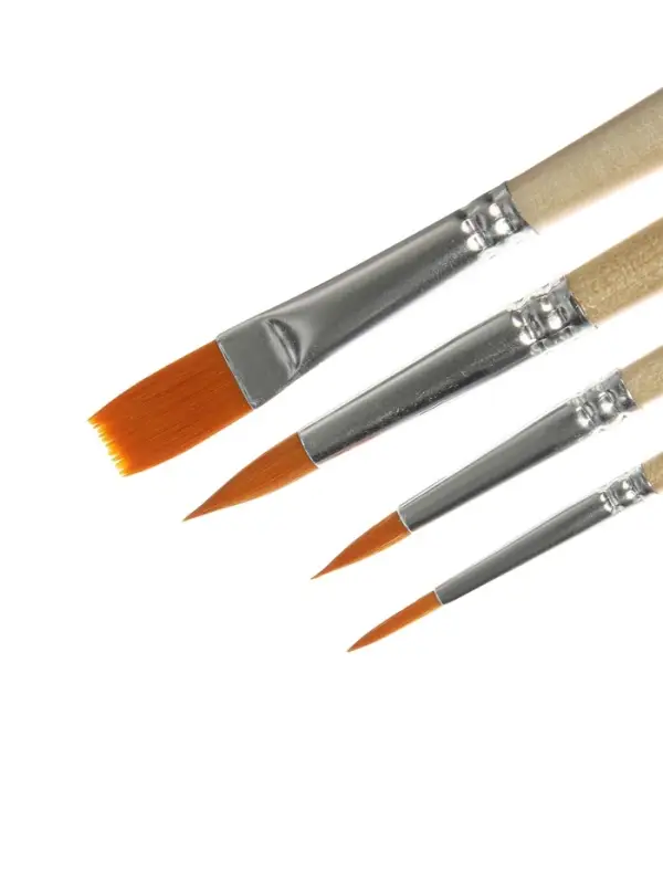 Набор кистей 4 штуки ErichKrause Sport DNA