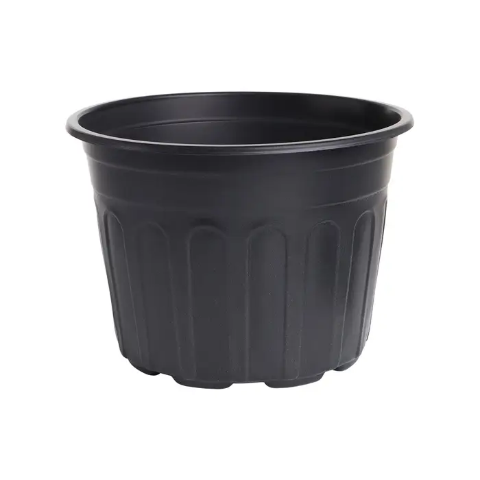 Горшок для рассады, 4 л, d=21 см, h=15 см, мягкий пластик, чёрный, Greengo Горшок для рассады, 4 л, d=21 см, h=15 см, мягкий пластик, чёрный, Greengo