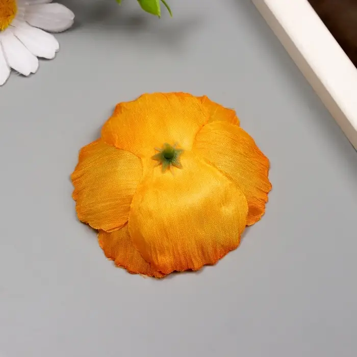 Бутон на ножке для декорирования &laquo;Рудбекия тёмно-жёлтая&raquo;, 6.5&times;6.5 см