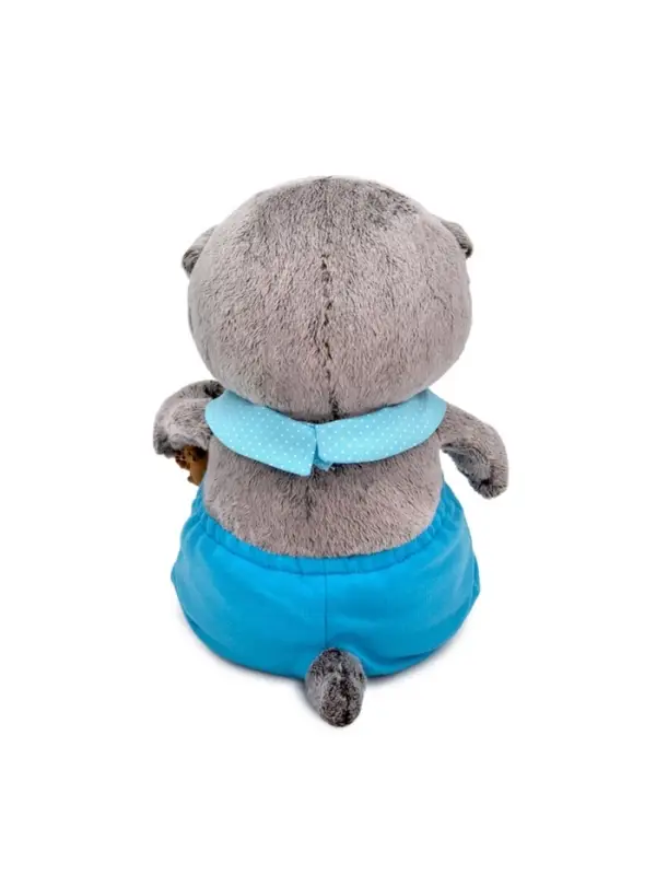 Мягкая игрушка &laquo;Кот Басик Baby&raquo;, с ёжиком, 20 см