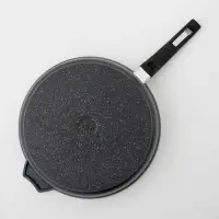 Сковорода Мечта &laquo;Гранит Star&raquo;, d=30 см, h=6.5 см, пластиковая ручка, антипригарное покрытие, литой алюминий, серая