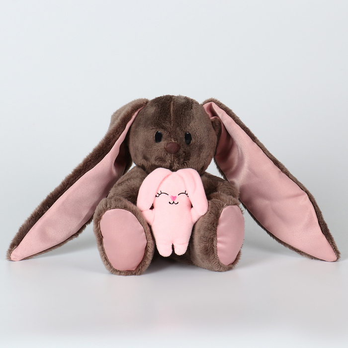 Мягкая игрушка «Li с зайцем», заяц, 25 см Мягкая игрушка «Li с зайцем», заяц, 25 см