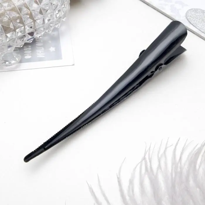 Зажим для волос «Даниэла», блёстки, 12.7 см, чёрный