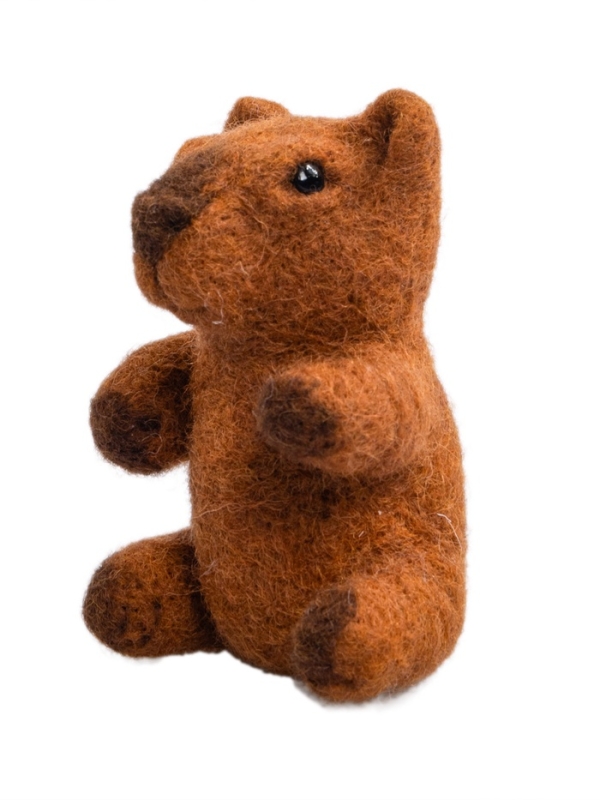 Набор для творчества. Валяние из шерсти.  Набор для творчества. Валяние из шерсти. "Капибара" 05589