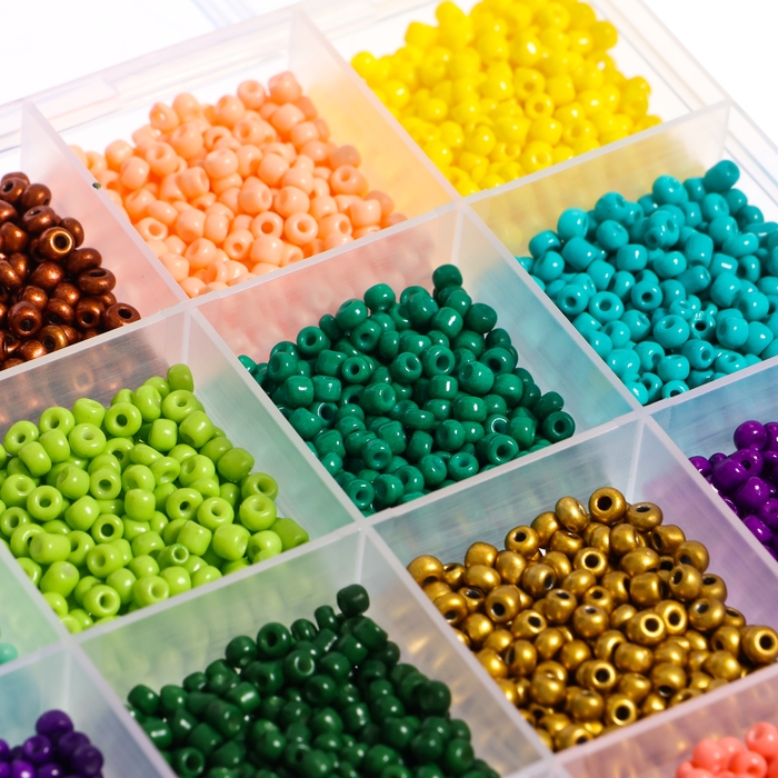 Набор для творчества «Создай своё украшение», бисер, 24 вида Набор для творчества «Создай своё украшение», бисер, 24 вида