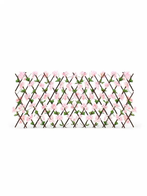 Ограждение декоративное &laquo;Розовые цветы&raquo;, 120&times;40 см, Greengo