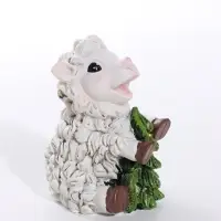 Фигурка полистоун &laquo;Румяная овечка с ёлочкой&raquo;, 5&times;4.5&times;6 см, МИКС