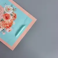 Пакет подарочный "Подарок для души" ламинированый 11,5 х 14,5 х 6,5 см